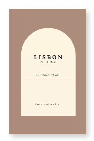 Portugal Travel Planner: A Lisbon Guidebook for a Beautiful, Organized Trip Book by Travwell