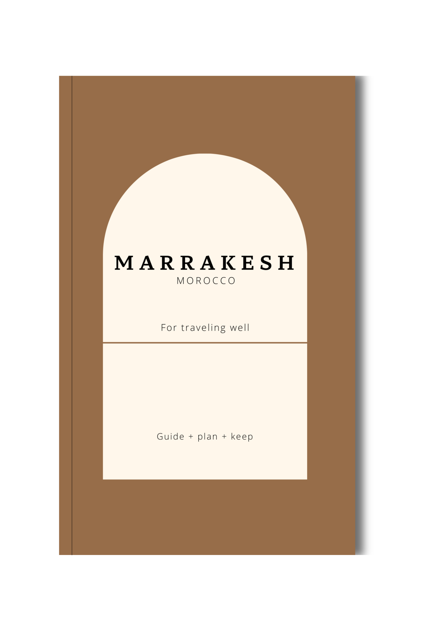 Marrakesh (Marrakech) Planner & Travel Guidebook | Printed for U.S. Travelers Book by Travwell