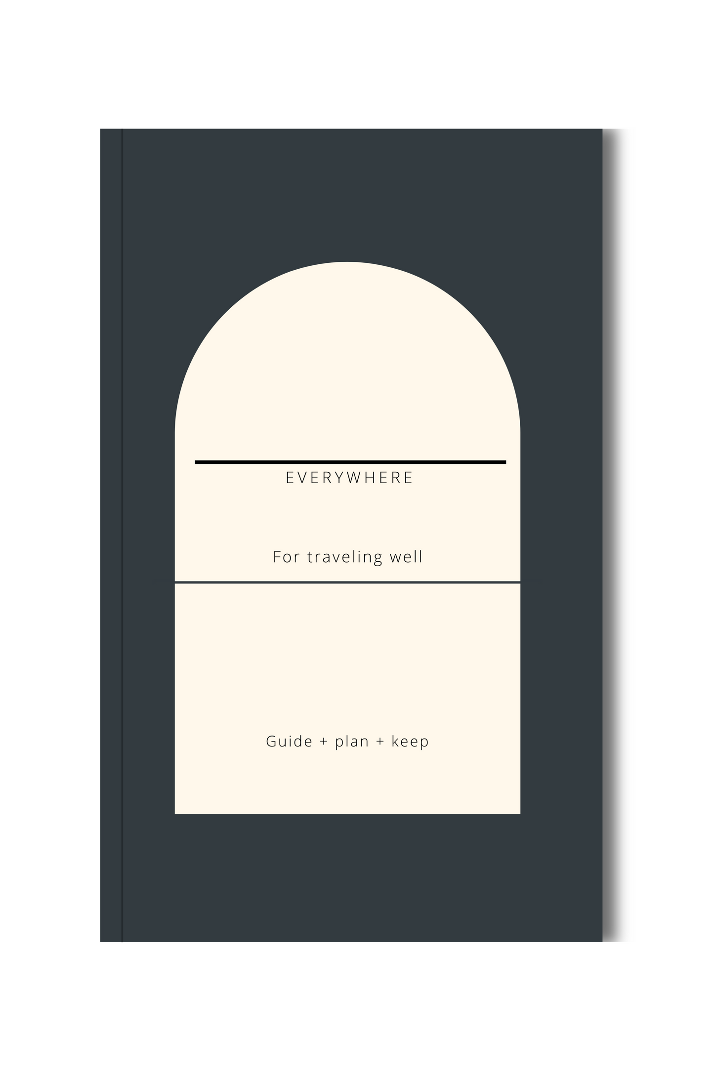 Custom Travel Planner for Road Trips, Vacations & Any Destination Book by Travwell