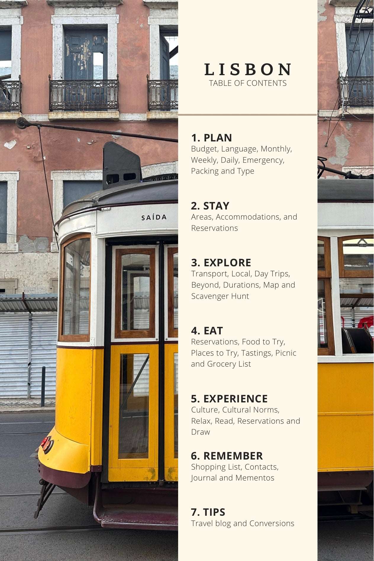 Portugal Travel Planner: A Lisbon Guidebook for a Beautiful, Organized Trip Book by Travwell