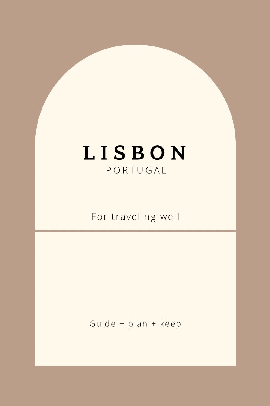 Portugal Travel Planner: A Lisbon Guidebook for a Beautiful, Organized Trip Book by Travwell