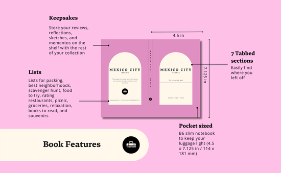 Mexico City Guidebook: Plan Your Adventure with Clarity Book by Travwell