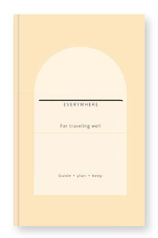 Custom Travel Planner for Road Trips, Vacations & Any Destination Book by Travwell
