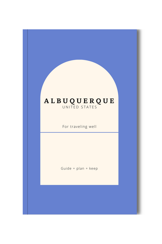 Albuquerque Visitor Guide & Travel Planner: Your New Mexico Companion Book by Travwell
