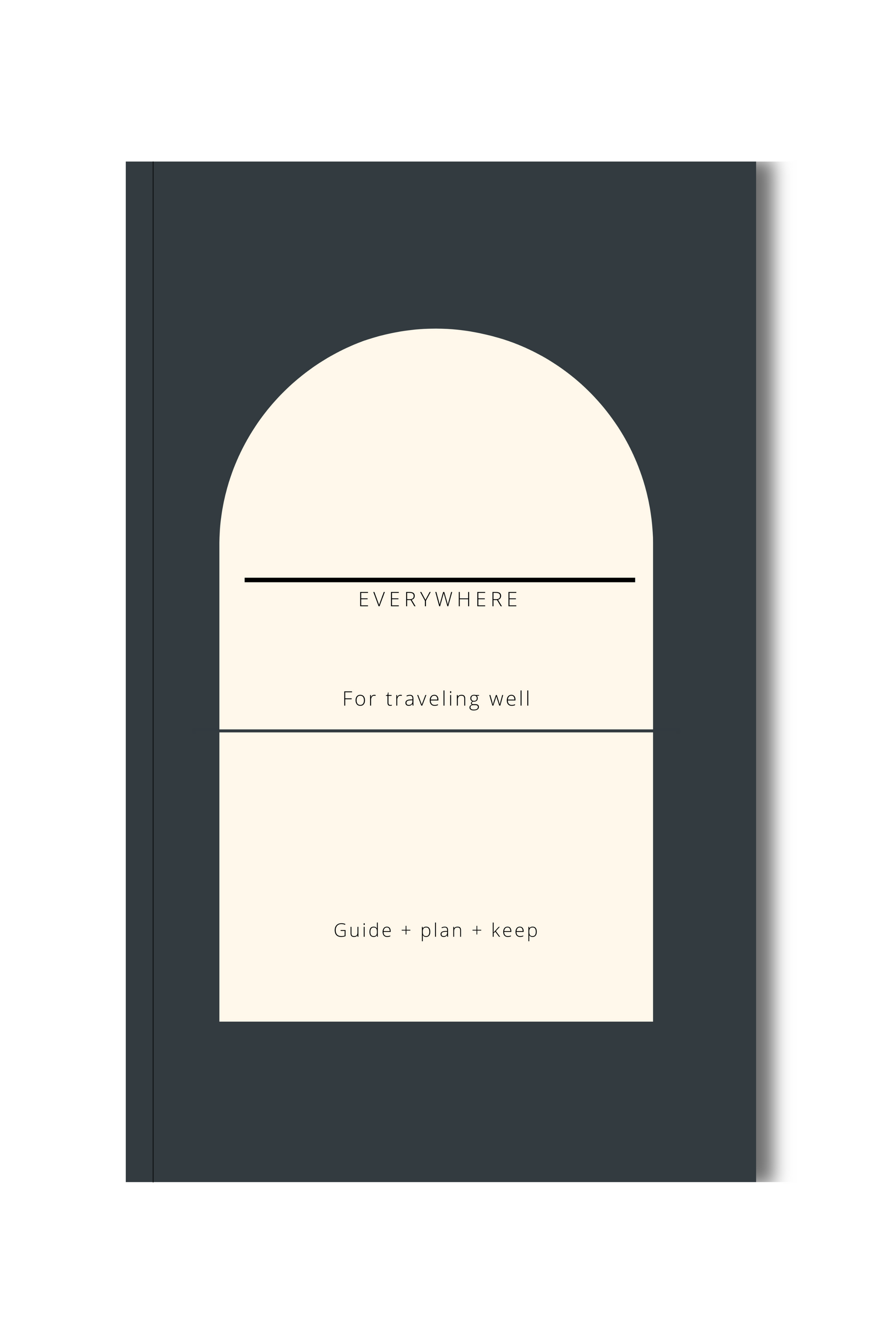 Custom Travel Planner for Road Trips, Vacations & Any Destination Book by Travwell