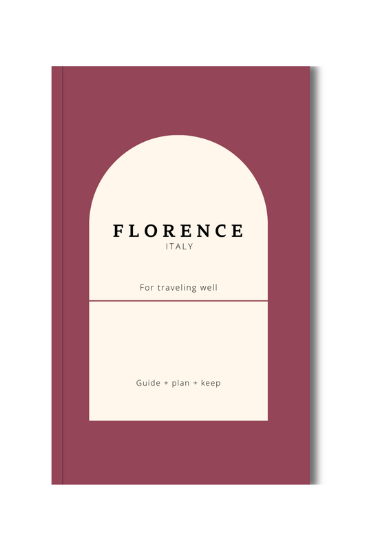 Florence Travel Planner: Explore Tuscany & Plan Your Italy Trip Book by Travwell