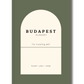Budapest Trip Planner & Hungary Route Guide, Plan with Ease Book by Travwell