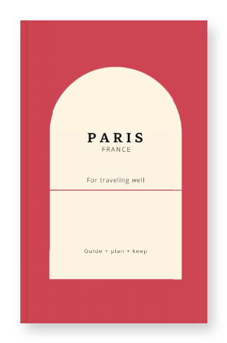 Paris, France travel guide book