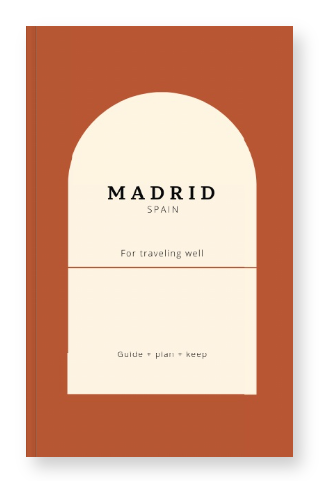 Madrid, Spain travel guide book