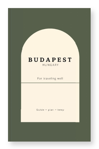 Budapest, Hungary travel guide book