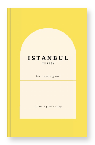 Istanbul, Turkey travel guide book