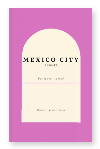 Mexico City, Mexico travel guide book