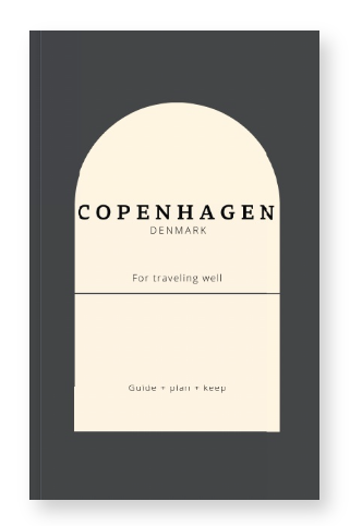 Copenhagen, Denmark travel guide book