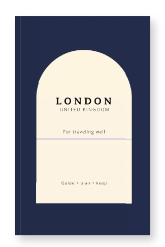 London Travel Guidebook: Navigate the City with Intention Book by Travwell